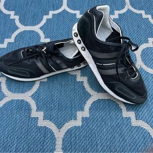 y3 yohji yamamoto Mens ADIDAS sneaker black Size 10.5 mesh 779001